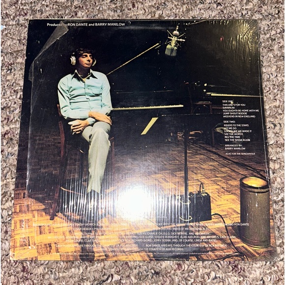 **6/$20** Barry Manilow This One’s For You Vinyl LP 1976 Arista AL 4090 - Picture 5 of 16